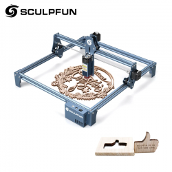 SCULPFUN S9 90W Effect Laser Engraving Machine Ultra-thin Laser Beam Shaping Technology Acrylic Engraver Cut Machine 410x420mm