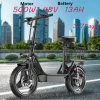 2025 latest K8 500W 48V 13AH 14-inch tires Electric bicycle City electric bicycle Snow electric bicycle Adult electric bicycle