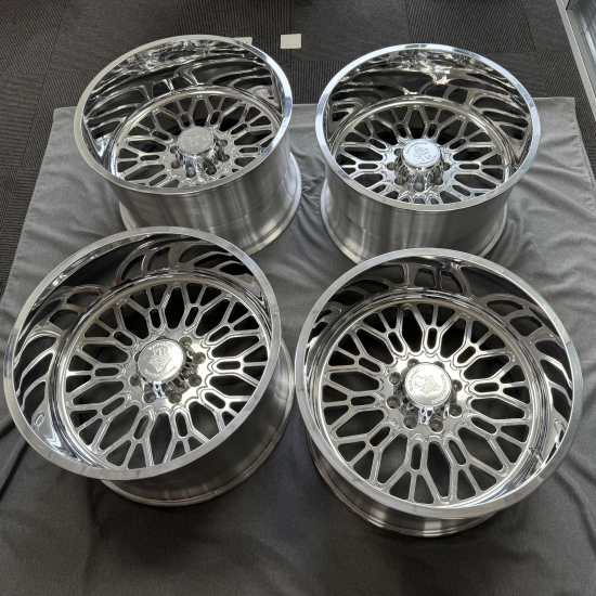 Kg1 Same Type 28x14 28x16 30x14 30x16 Concave Forged 4x4 Offroad 8x170 8x180 8x6.5 Polished Truck Wheels for Chevrolet Silverado